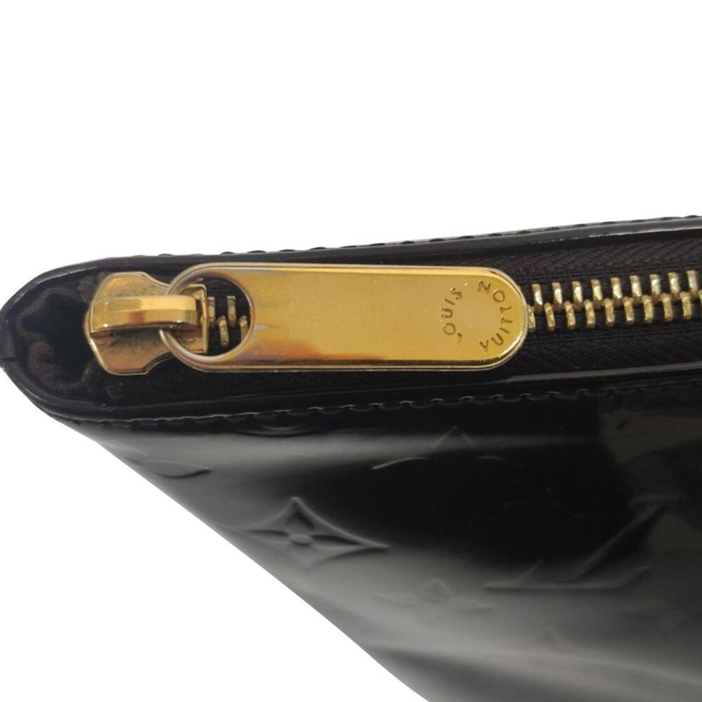 Louis Vuitton PM Bellevue Vernis Monogram Handbag in Black Leather - Picture 12 of 12